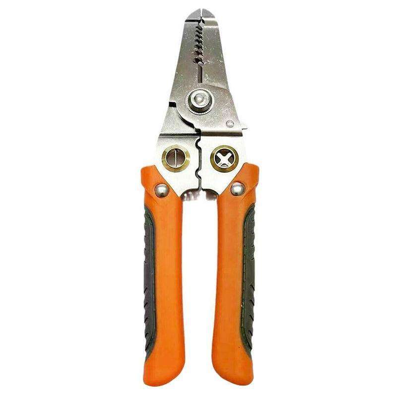 Multi-functional Wire Splitting Pliers Electrician Manual Tool (Orange)
