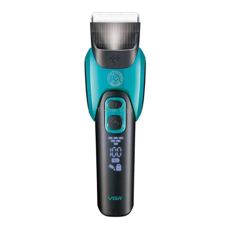 VGR V-208 Professional Pet Barber Electric Hair Clipper (Red)