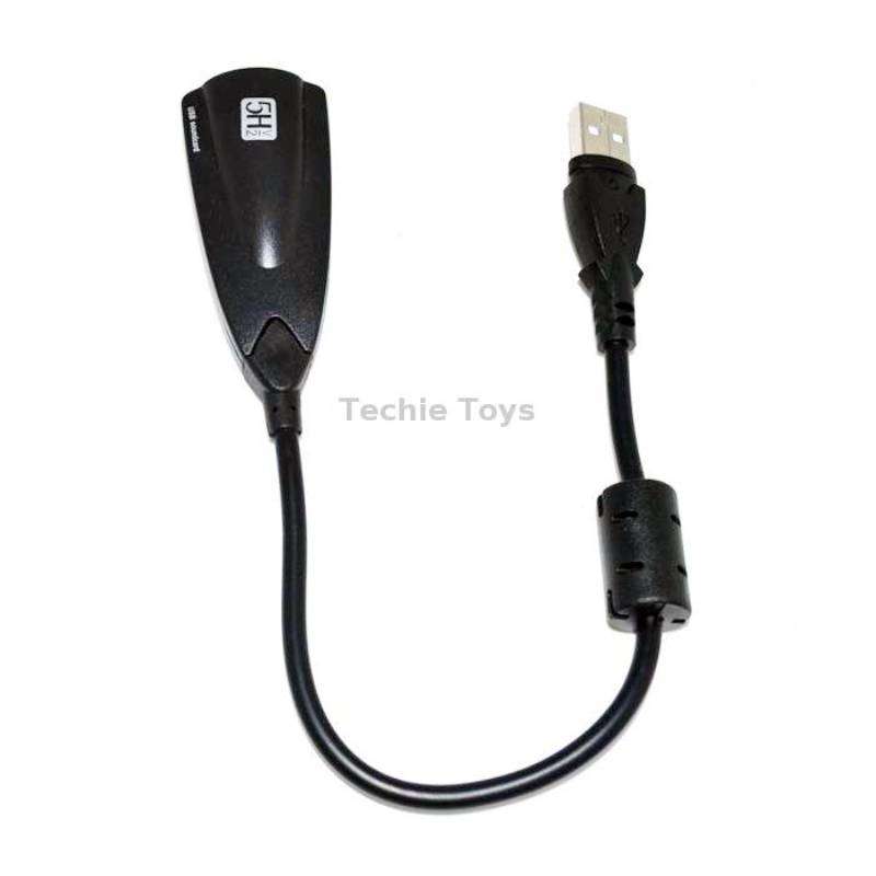 Steel Series 5H V2 USB 7.1 Channel Sound Adapter External Sound Card(Black)