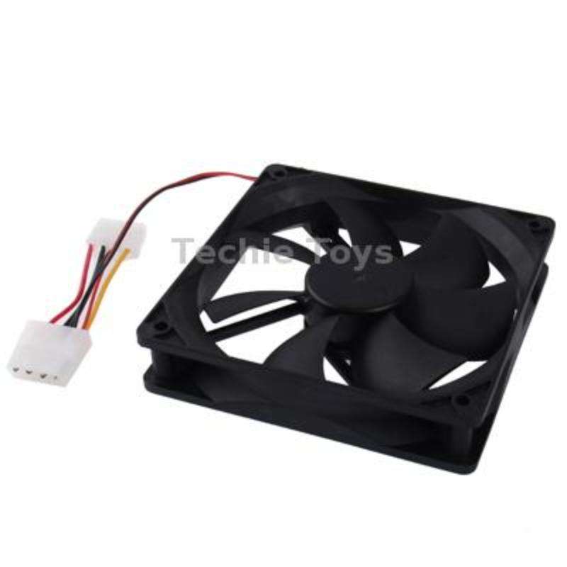 120mm 4-pin Cooling Fan with Dual Connectors (12025 4-pin)