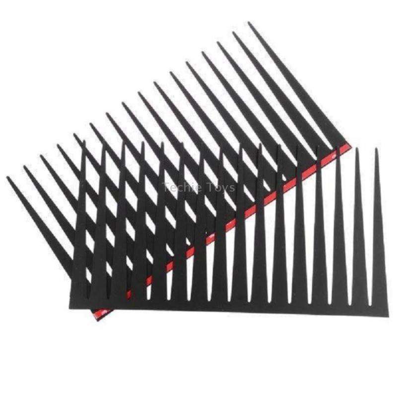 2 PCS Etle Electric Eye Vehicle Eyelashes(Black)