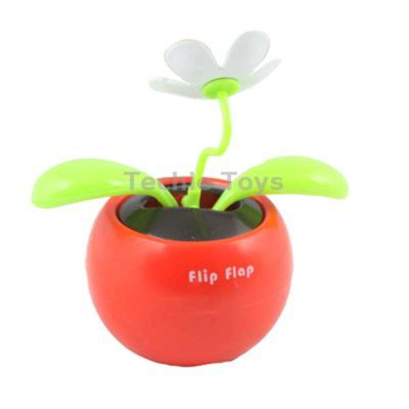 Solar Flip Flap Flower, Random Flower Color Delivery(Blue)