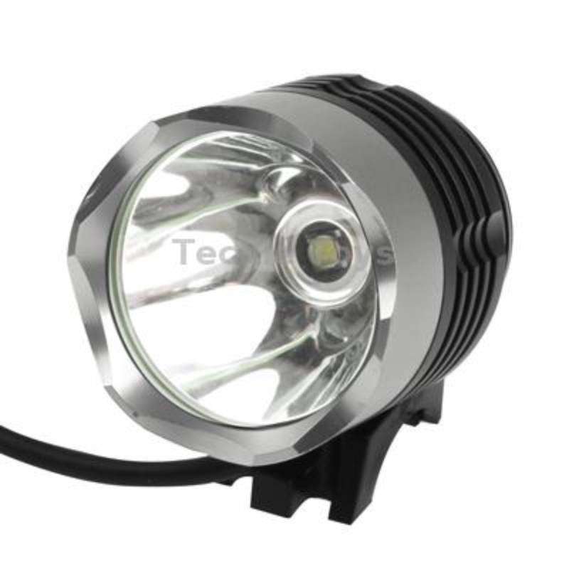High Power LED Bicycle Light and Headlight, SSC LED W724CD, 4-mode, White Light, Luminous Flux: 1200