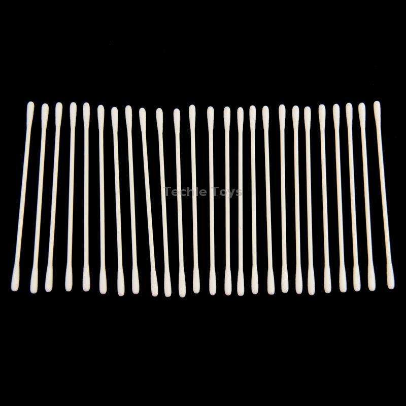 Cleaning Cotton Swabs for Cleanroom Use / Used to Purify All The LCD Panel(White)