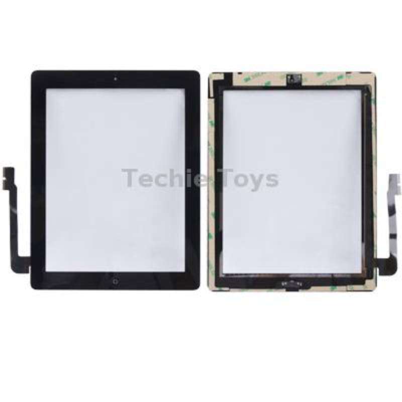 (Controller Button + Home Key Button PCB Membrane Flex Cable + Touch Panel Installation Adhesive) T