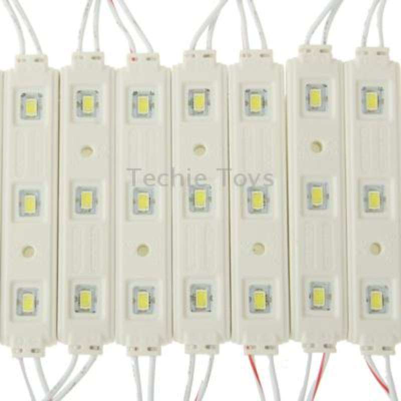 Module Light Strip, 20x 3-LED White Light 5630 SMD LED, DC 12V