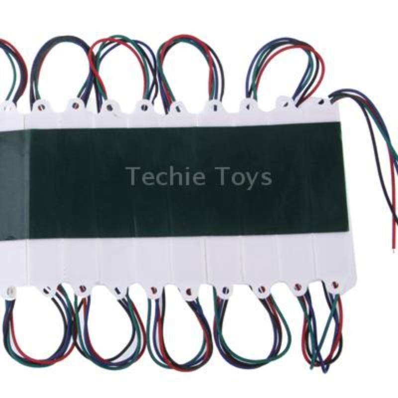 Module Light Strip, 20x 3-LED RGB Light 5050 SMD LED, DC 12V