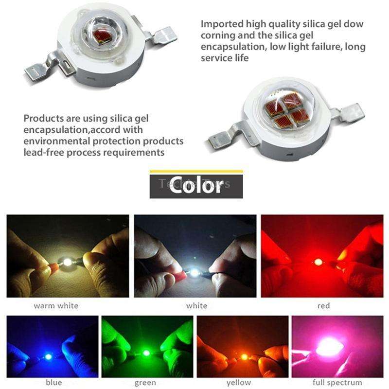 3W High Power LED Light Bulb, For Flashlight, Luminous Flux: 80-90lm