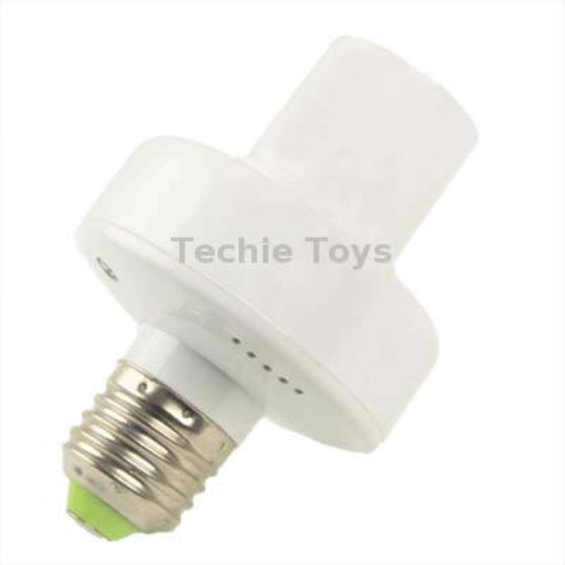 E27 Wireless Remote Control Lamp ,360-Degree(Full Range) Remote Contro(White)