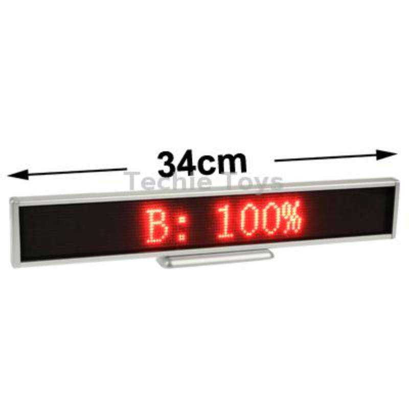 Programmable LED Moving Scrolling Message Display Sign Indoor Board, Display Resolution: 128 x 16 Pi