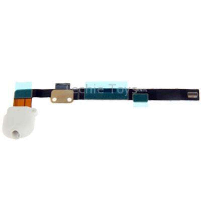 OEM Version Audio Jack Ribbon Flex Cable for iPad mini 1 / 2 / 3 (White)