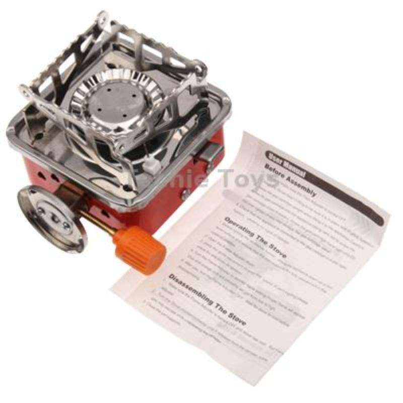 Outdoor Picnic Gas Burner Portable Card Type Camping Stove
