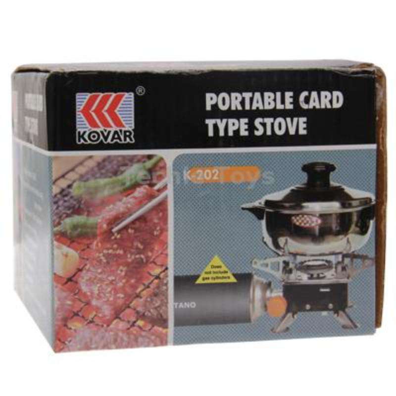Outdoor Picnic Gas Burner Portable Card Type Camping Stove