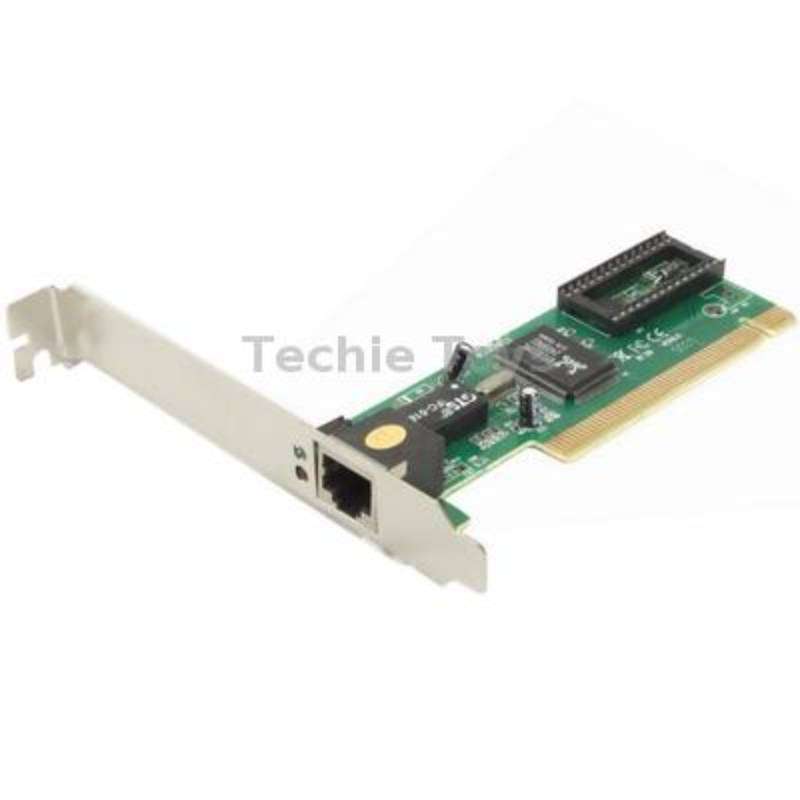 10/100M PCI Ethernet LAN Adapter Network Card RJ45, Chipset: 8139C(Green)