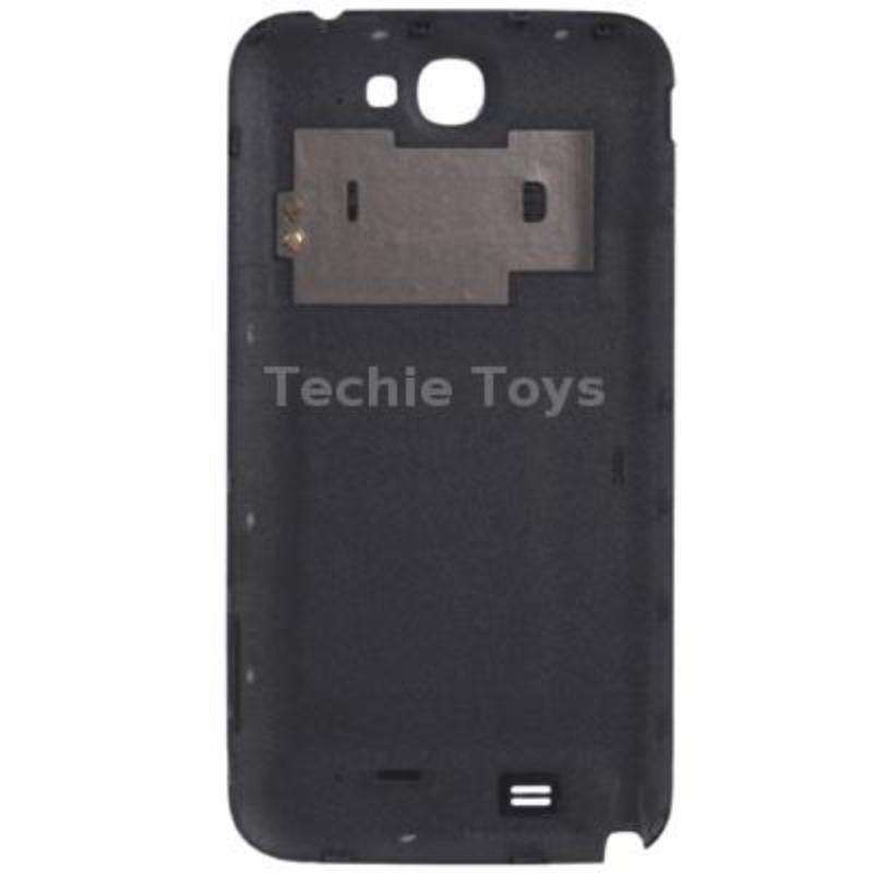 For Galaxy Note II / N7100 Original Plastic Back Cover with NFC (Dark Grey)