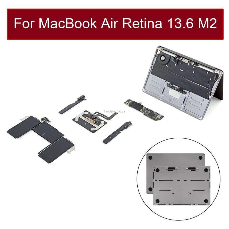 Bottom Cover Case for MacBook Air Retina 13.6 M2 A2681 2022 EMC4074 (Grey)