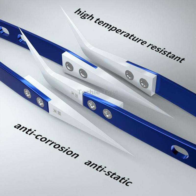Mijing Antistatic Precision Diamagnetism Tweezers(Straight)