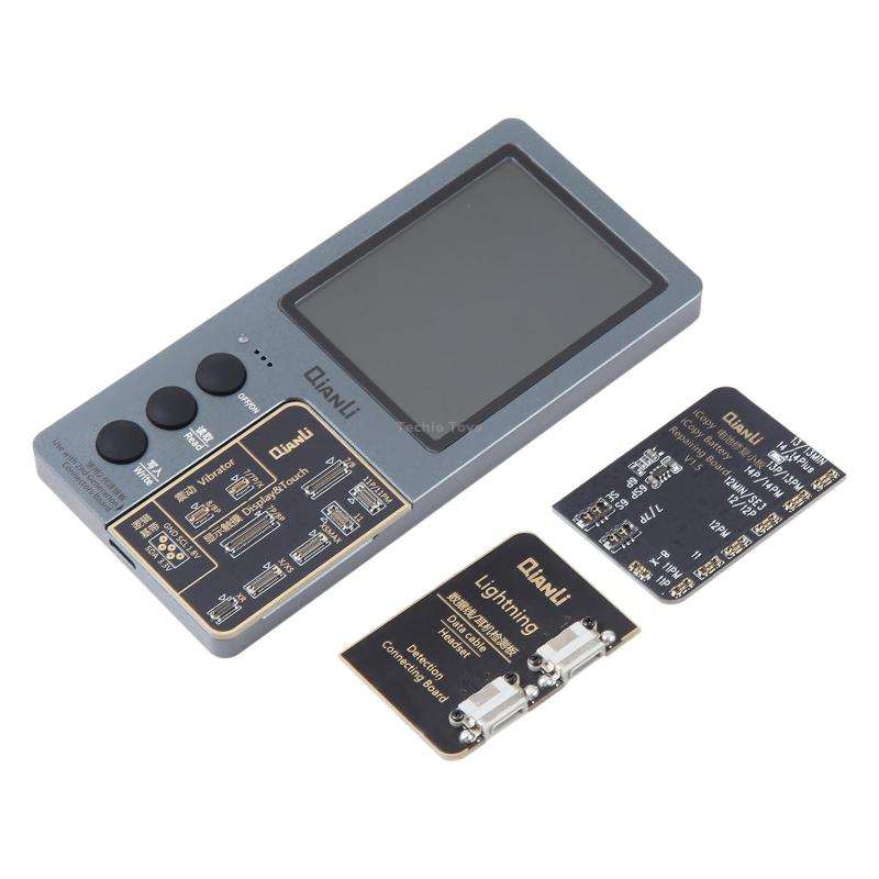 For iPhone 6 - 14 Pro Max 3 in 1 Qianli iCopy Plus 2.2 Repair Detection Programmer Set, Plug: US