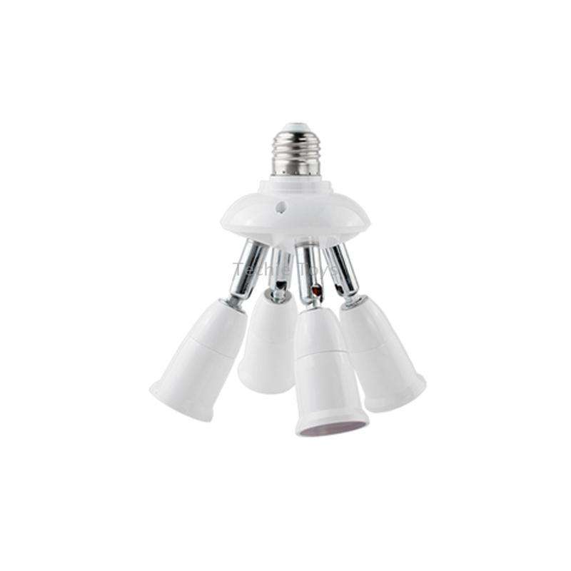 E27 to E27 Splitter Adjustable LED Light Bulb Holder Adapter Converter Socket Light Bulb Holder, typ