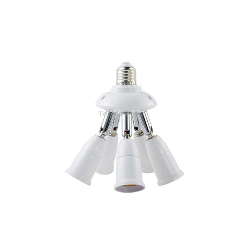 E27 to E27 Splitter Adjustable LED Light Bulb Holder Adapter Converter Socket Light Bulb Holder, typ