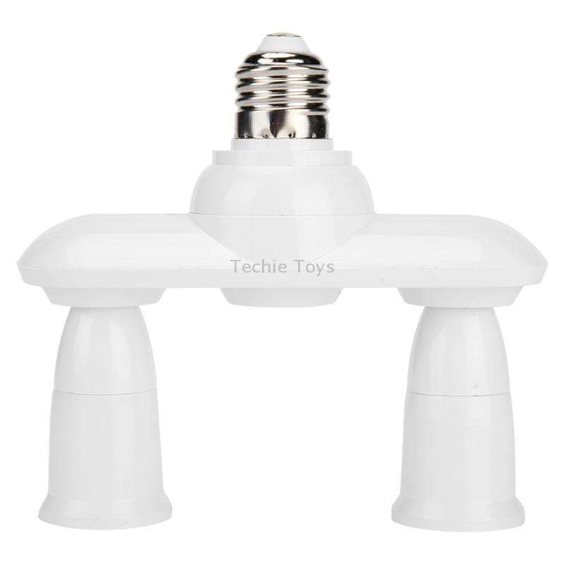 1 to 5 E27 to E27 Socket Distributor Adjustable Converter E27 LED Bulb Holder(5 in 1)