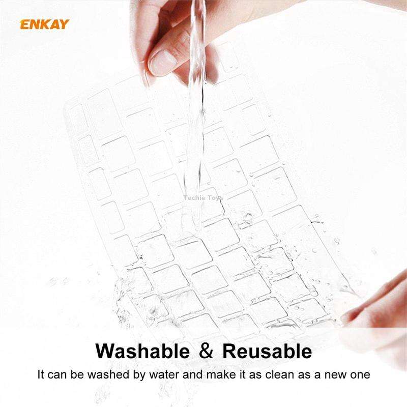 For Huawei MateBook D 14 inch / D 15.6 inch ENKAY Ultrathin Soft TPU Keyboard Protector Film, US Ver