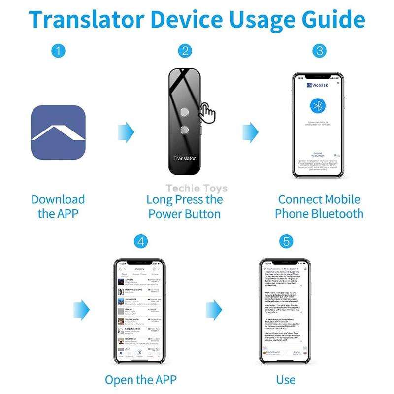 G6 Portable Instant Real Time Voice Translator Multi Language Voice Personal Travel Assistant Transl