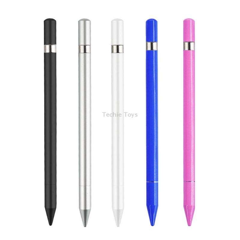 AT-25 2 in High-precision Mobile Phone Touch Capacitive Pen Writing Pen(Pink)