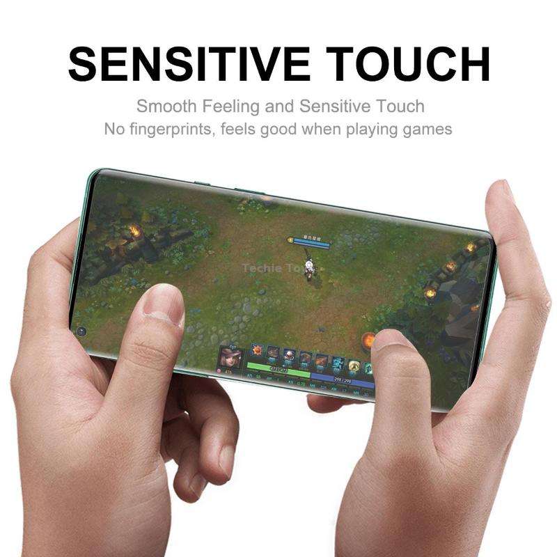 For Honor X9A / Magic5 Lite 2pcs ENKAY 3D Hot Bending Edge Glue Tempered Glass Full Film with Lens F