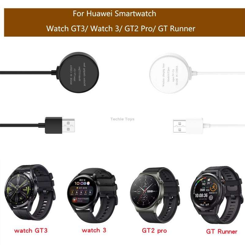For Huawei Watch GT 2 Pro ECG Magnet Integrated Charging Base(White)