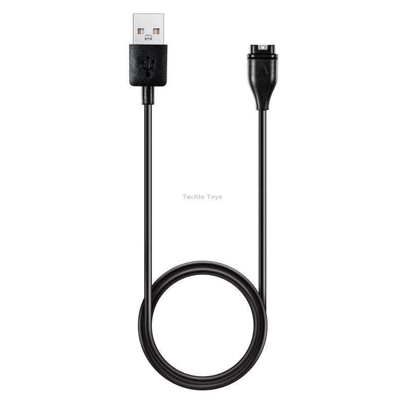 For Garmin Venu 2 Plus Charger with Data Transmission Function(Black)