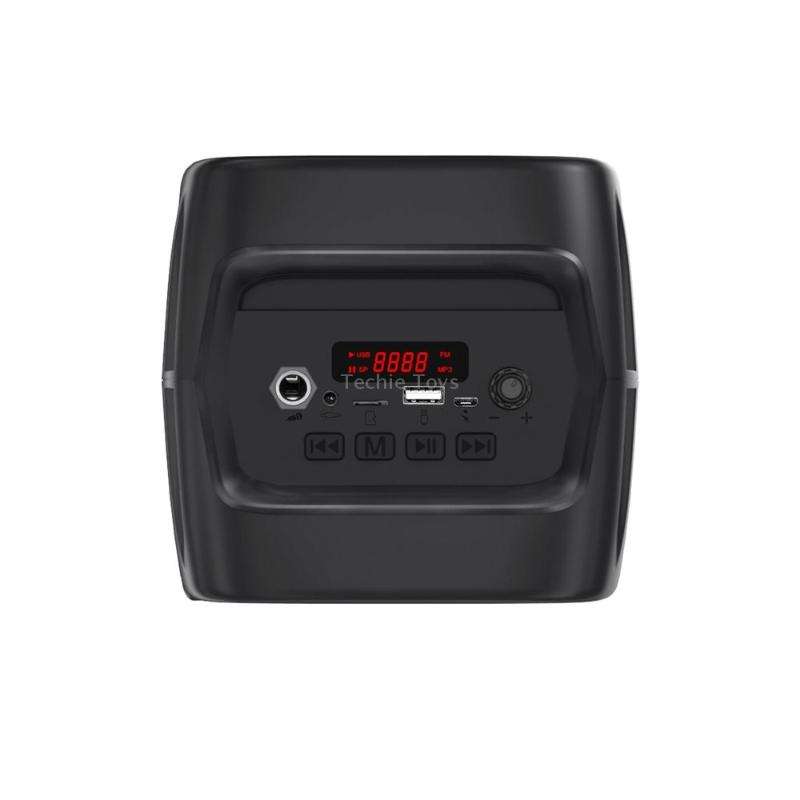 NewRixing NRG501B Outdoor Karaoke Wireless Speaker High-Power Audio Amplifier No Mic