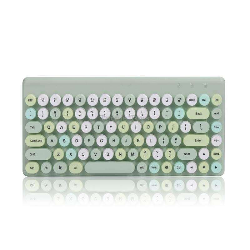 QW02 Wireless Keyboard Mouse Set(Pink)