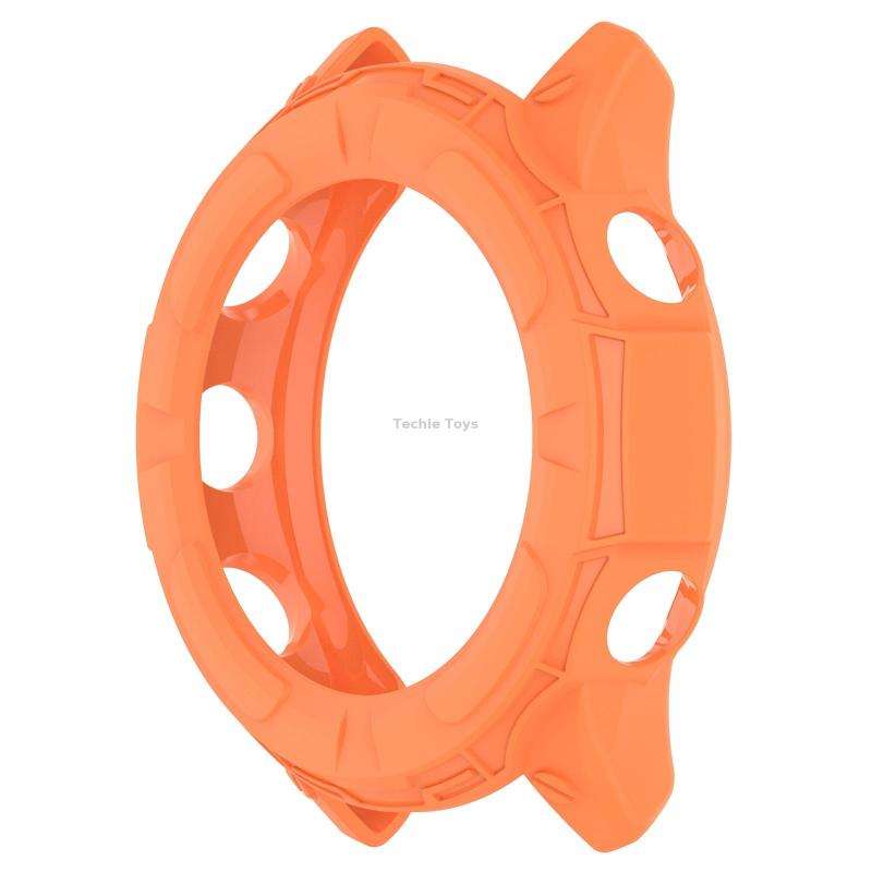 For Garmin Forerunner 255 Shockproof TPU Protective Watch Case(Green)