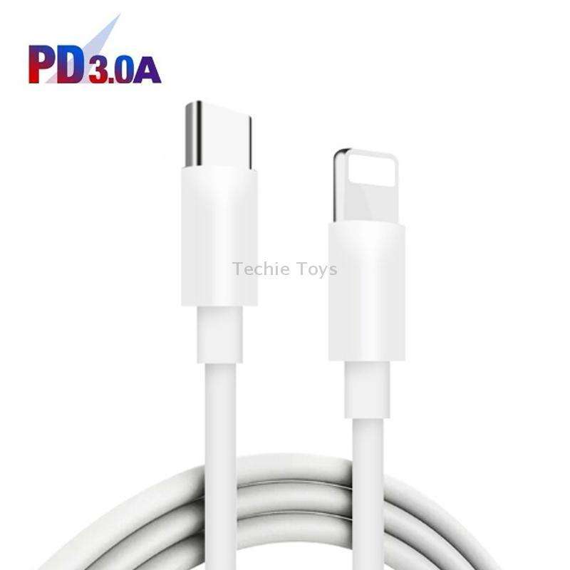 45W PD3.0 + 2 x QC3.0 USB Multi Port Charger with Type-C to 8 Pin Cable, UK Plug(White)