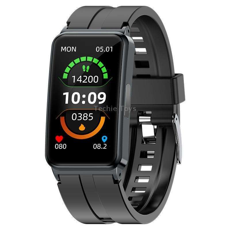 EP01 1.47 inch Color Screen Smart Watch,Support Heart Rate Monitoring/Blood Pressure Monitoring(Blac