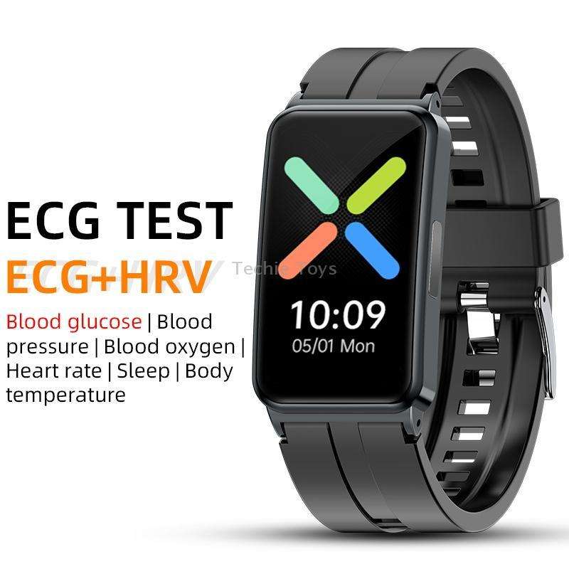 EP01 1.47 inch Color Screen Smart Watch,Support Heart Rate Monitoring/Blood Pressure Monitoring(Blac
