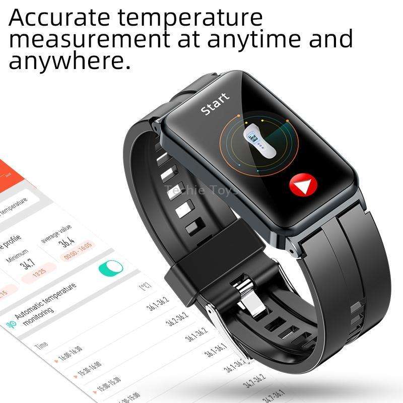 EP01 1.47 inch Color Screen Smart Watch,Support Heart Rate Monitoring/Blood Pressure Monitoring(Blac