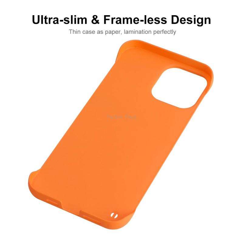 For iPhone 14 Pro Max ENKAY Matte Frameless PC Phone Case(Black)