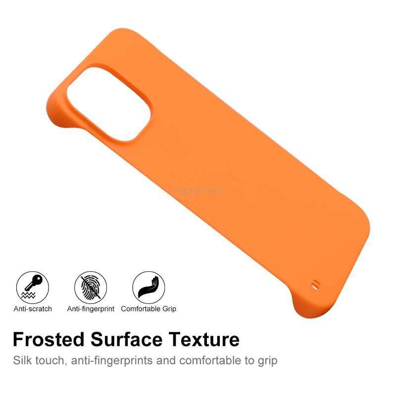 For iPhone 14 Pro Max ENKAY Matte Frameless PC Phone Case(Black)