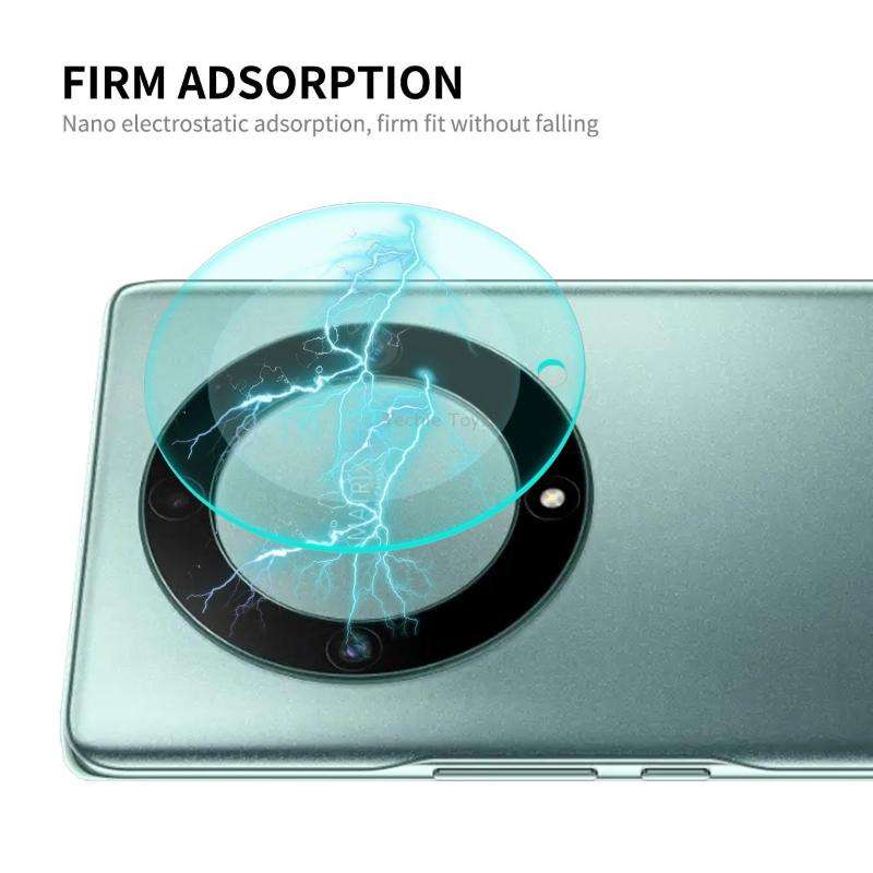 For Honor Magic5 Lite / X9A 2pcs ENKAY Hat-Prince 0.2mm 9H Rear Camera Lens Tempered Glass Film