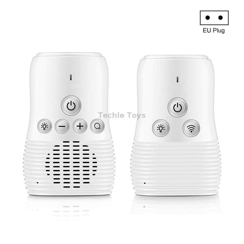 DBM-8 Wireless Audio Two-way Talk Back Baby Monitor, Intercom Sound Alert for Infant(EU Plug)