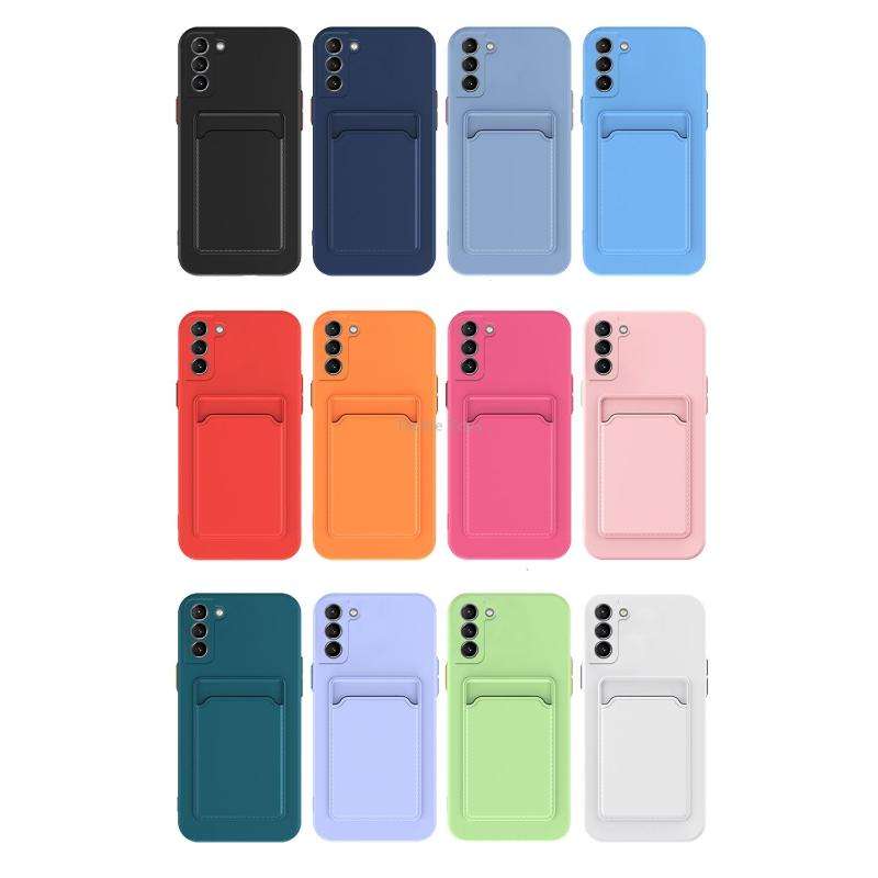 For Samsung Galaxy A34 5G Skin Feel Card TPU Contrast Color Button Phone Case(Purple)
