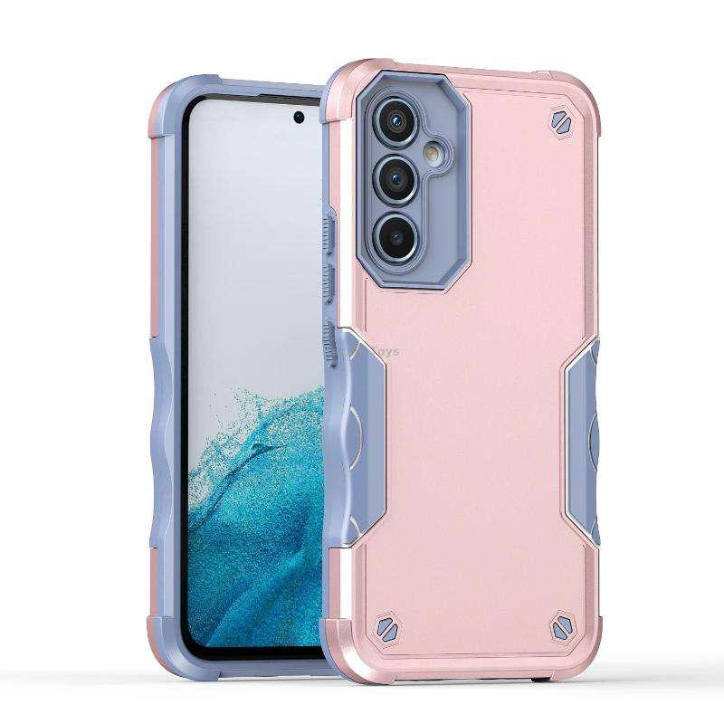 For Samsung Galaxy A54 5G Non-slip Shockproof Armor Phone Case(Pink)