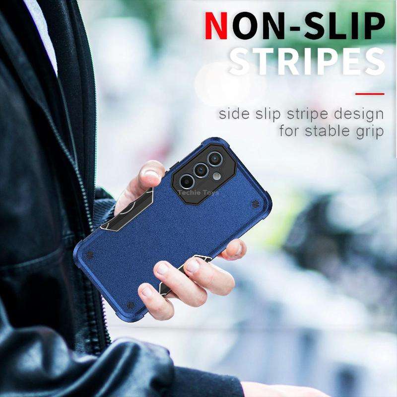 For Samsung Galaxy A54 5G Non-slip Shockproof Armor Phone Case(Pink)