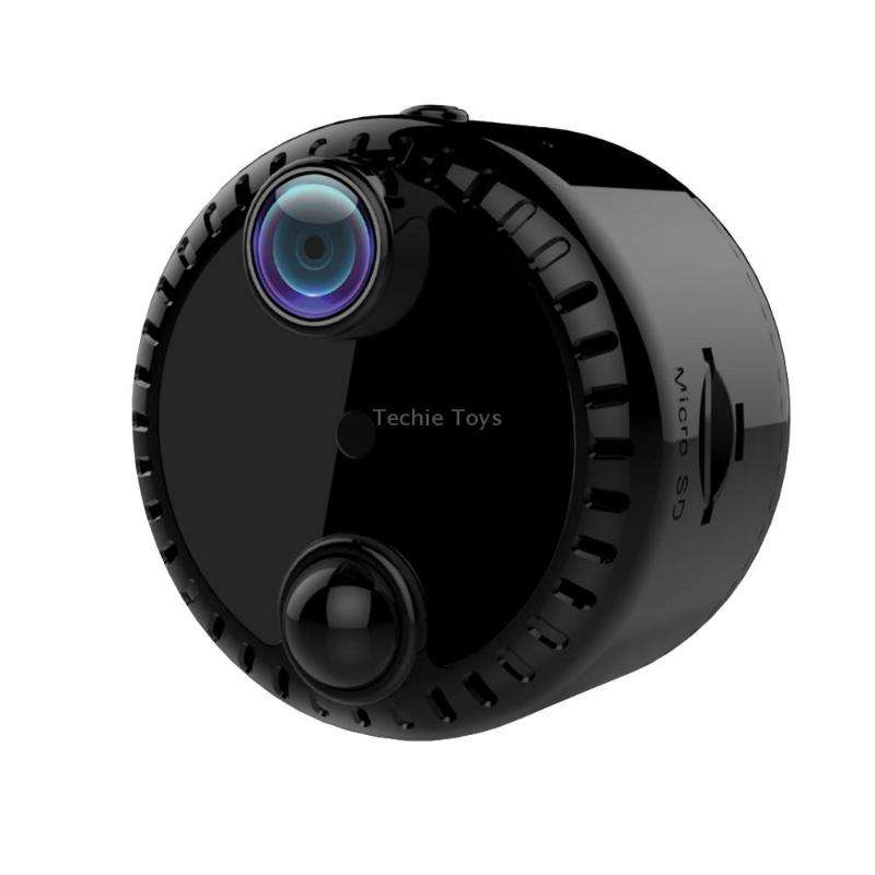 R10 4K HD Night Vision Cell Phone Remote Camera WiFi Webcam Home Network Monitor Camera(White)