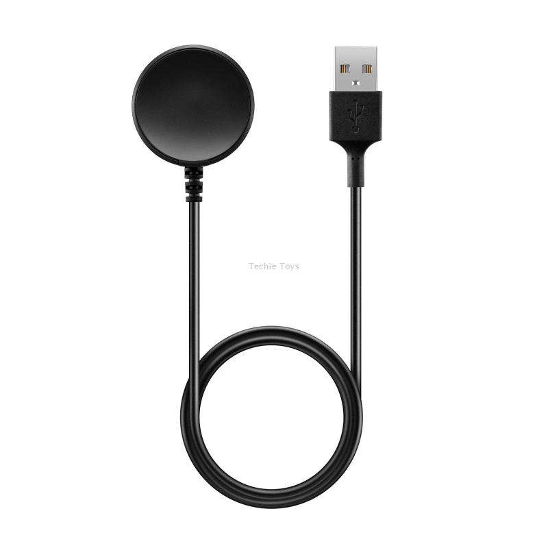 For Samsung Galaxy Watch 6 Classic USB Interface Magnetic Watch Charger(Black)