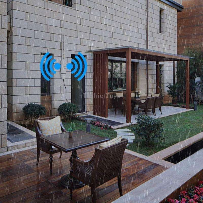 WAVLINK WN570HA1 Weatherproof 2.4+5GHz 600Mbps Outdoor WiFi Range Router Extender, Plug:EU Plug