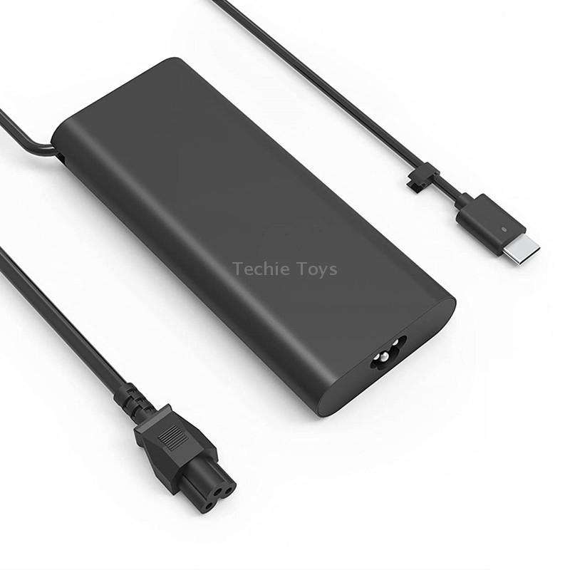 For Dell XPS15 9575 9500 9700 Type-C Charger 130W Power Adapter(UK Plug)