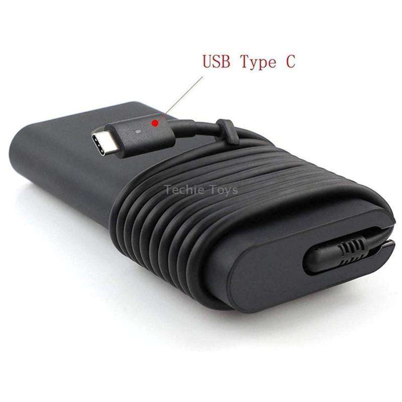 For Dell XPS15 9575 9500 9700 Type-C Charger 130W Power Adapter(UK Plug)